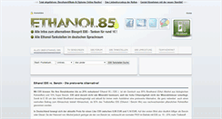 Desktop Screenshot of ethanol85.info